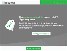 Tablet Screenshot of magyarhirek.hu